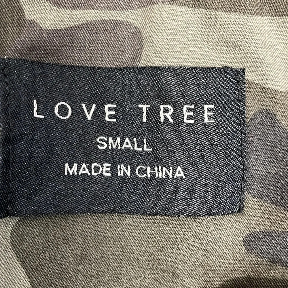 Love Tree Camo Camouflage Utility Jacket S - Picture 9 of 15